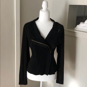 Calvin Klein faux suede Moro jacket